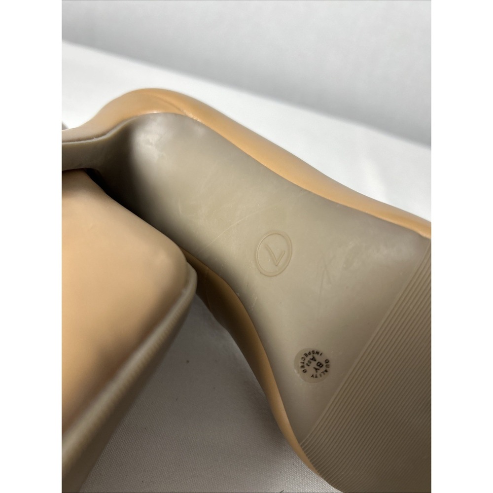 Worthington Women 7 Tan Pointed Toe Stiletto Pump Slip On Shoe 299 - Picture 10 of 11